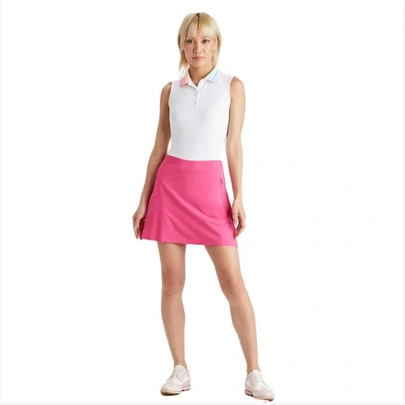 G/FORE Women’s Silky Tech Nylon A-Line Skort SORBET Pink Small - Picture 7 of 13